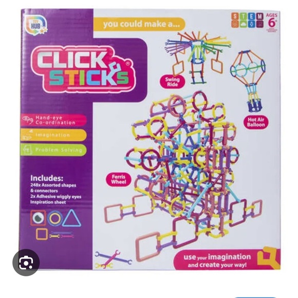 Click Sticks Building Set - Picture 3 of 3